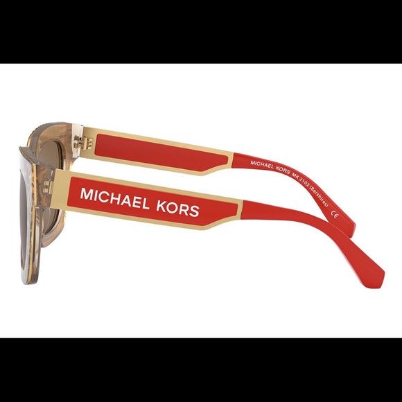 New Michael Kors Leopard Print Sunglasses - Picture 6 of 11